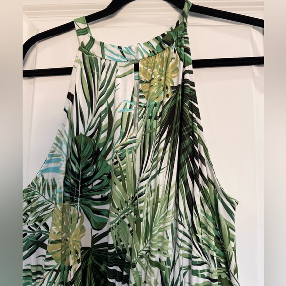 Palm leaf maxi dress Medium - Picture 5 of 5